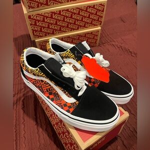 VANS Old Skool red/orange/yellow